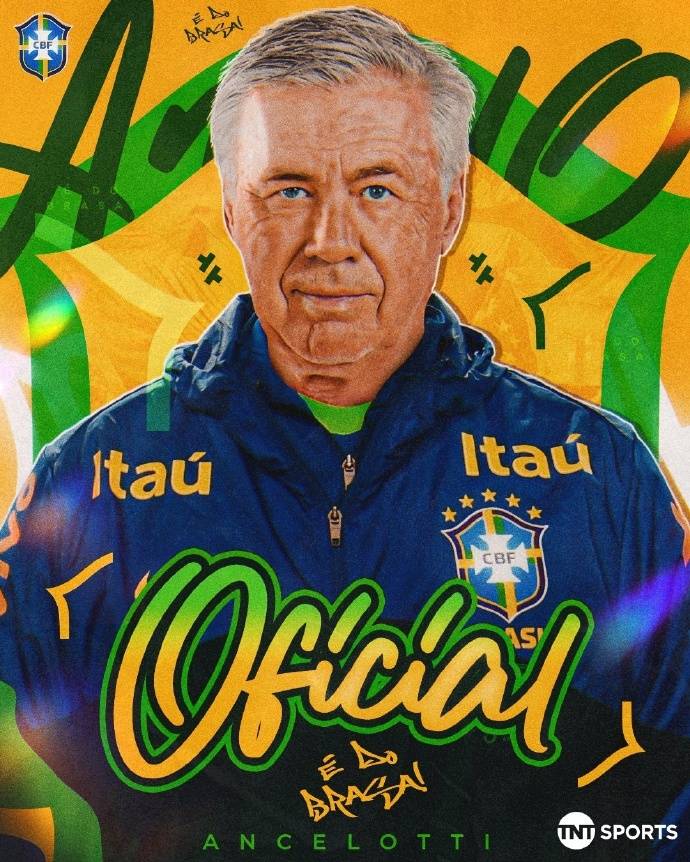 皇冠信用网登123出租_官宣皇冠信用网登123出租!安切洛蒂执教巴西国家队 率桑巴军团征战2026世界杯