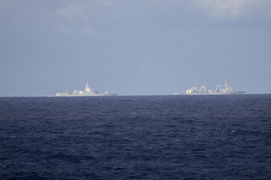 科特迪瓦足球_刚刚通报！西方卫星确认科特迪瓦足球，中国075舰+055大驱现身，澳军P-8A跟踪